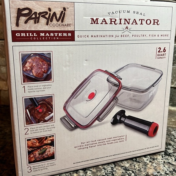 Parini vacuum seal Marinator NIB - Picture 6 of 7
